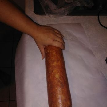 Frank's Foods - 3.25" Portuguese Sausage! It's huuuuuge! - Meat Shops Near Me - Hilo, Hawaii