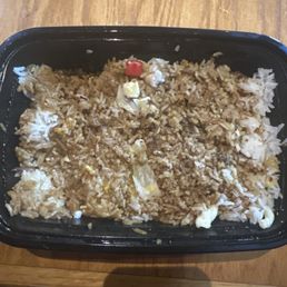 Very tasty rice! Just a bit too much!