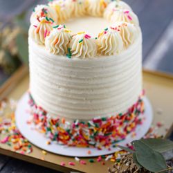 Queen City Cupcakes & Gift Shop - Confetti Cake
