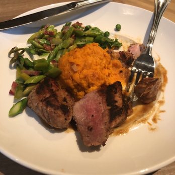 Seasons 52 - Wood-Grilled Pork Tenderloin* - New American Near Me - Albuquerque, New Mexico Seasons 52 - Wood-Grilled Pork Tenderloin* - New American Near Me - Albuquerque, New Mexico