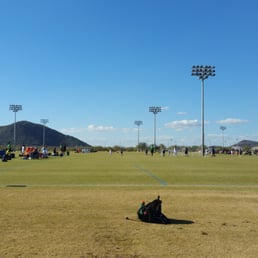 Great day for soccer! Great day for soccer!