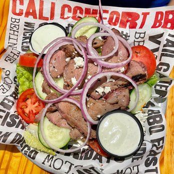 Cali BBQ - Tri tip salad - Barbeque Near Me - Spring Valley, California