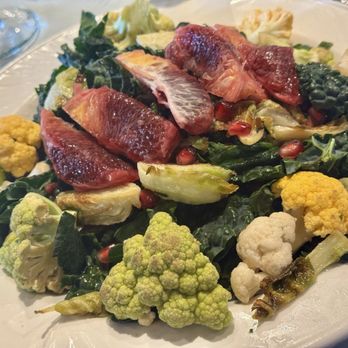 Restaurant Degolyer - SPRING BRASSICAS SALAD + HONEY CIDER VINAIGRETTE - New American Near Me - Dallas, Texas