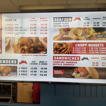 Redbird Fried Chicken - Also another picture of the menu to see all the goodies - Chicken Shop Near Me - Gretna, Louisiana Redbird Fried Chicken - Also another picture of the menu to see all the goodies - Chicken Shop Near Me - Gretna, Louisiana