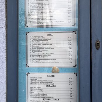 Restaurant Santorini - Speisekarten 1/2 - Greek Near Me - Hallbergmoos, BY Restaurant Santorini - Speisekarten 1/2 - Greek Near Me - Hallbergmoos, BY