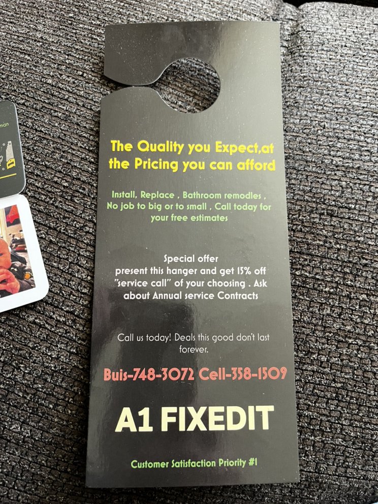 Slide of A1 Fixedit