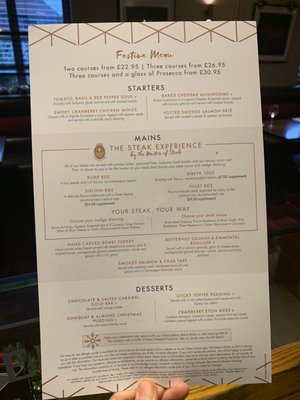Menu photo 4 Miller & Carter Bagshot Bagshot, SRY