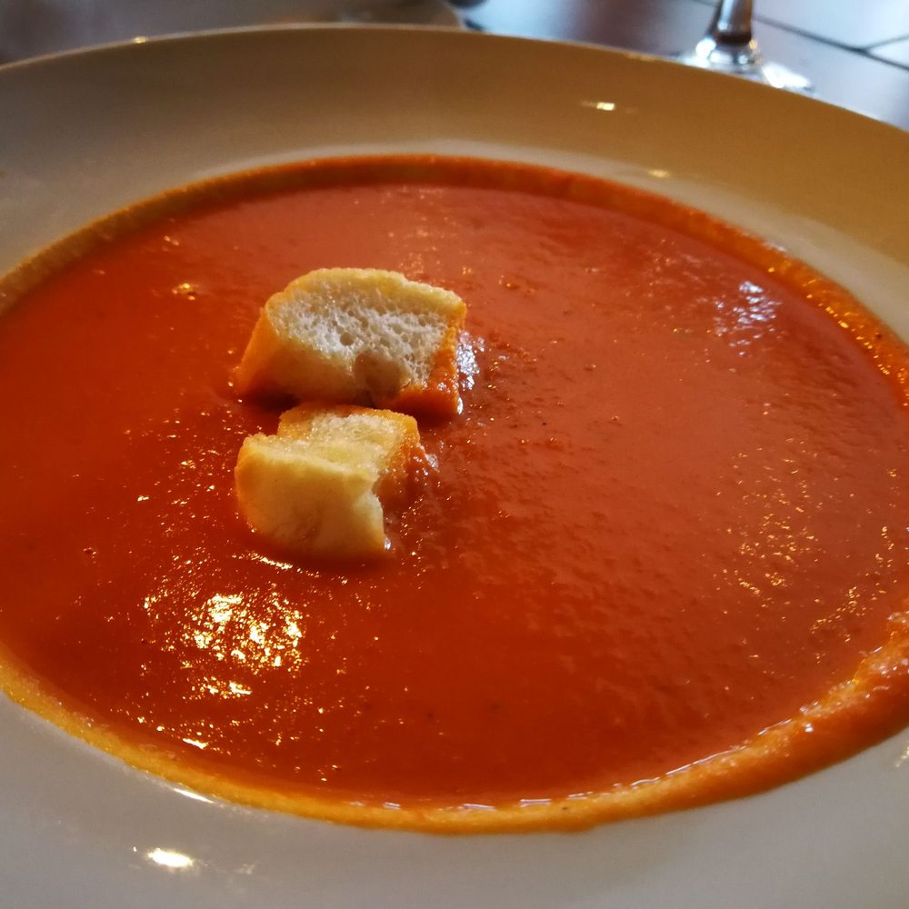 Ristorante Corneli - Cream of tomato soup - Italian Near Me - Montreal, Quebec Ristorante Corneli - Cream of tomato soup - Italian Near Me - Montreal, Quebec