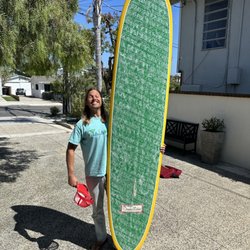 Wax On Wax Off Custom Surfboard Waxing - Another Satisfied Customer. The CornDog's Dewey
