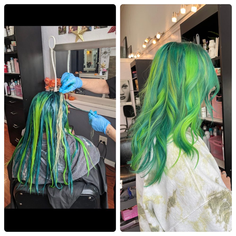 Mary Vargas - New Reflections Hair Designs Logo