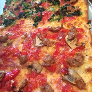 Trios Tomato Pie - Calabrese and Ultimate - Pizza Near Me - Glenside, Pennsylvania