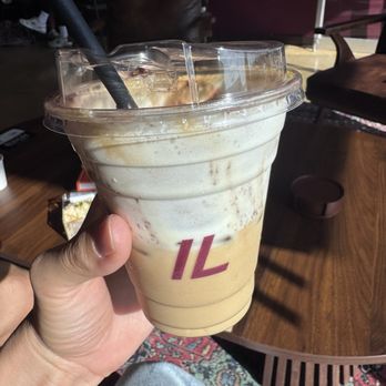 Infusion Lab Coffee - Irish cream signature latte iced - Coffee & Tea Near Me - San Diego, California