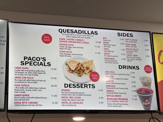 Menu photo 3 Paco's Taqueria Indianapolis, IN Menu photo 3 Paco's Taqueria Indianapolis, IN