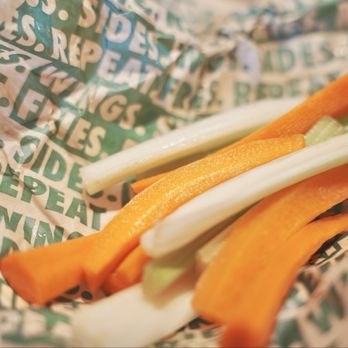 Wingstop - Veggie Sticks. Fresh, crunchy, and essentially a palate cleanser for all the wings. - Chicken Wings Near Me - Mission Viejo, California