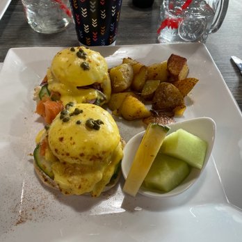 Black and White Cafe - Norwegian Eggs Benedict - Coffee Roasteries Near Me - Glendale, Arizona Black and White Cafe - Norwegian Eggs Benedict - Coffee Roasteries Near Me - Glendale, Arizona