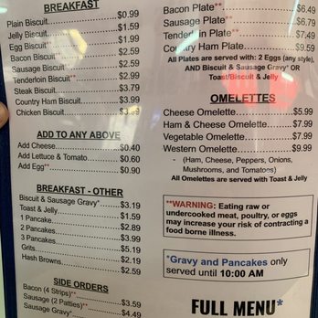 Howell's Grocery - Breakfast menu - Grocery Near Me - Stuart, Virginia