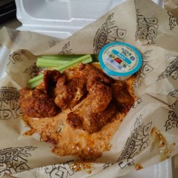 The sauce they claimed has no dairy in it.