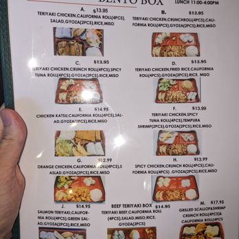 Koya Sushi - Lunch menu - Sushi Bars Near Me - Norco, California Koya Sushi - Lunch menu - Sushi Bars Near Me - Norco, California