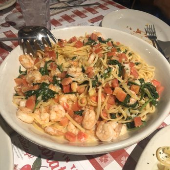 Buca di Beppo Italian Restaurant - Large Shrimp Florentine. - Italian Near Me - Redondo Beach, California