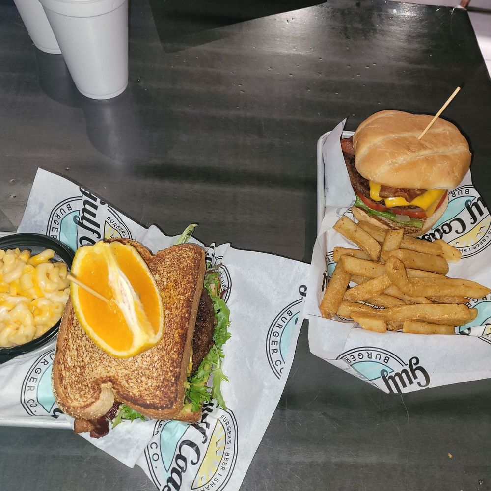 Gulf Coast Burger Company - Florida burger with Texas toast. Mac n cheese was creamy. All American Signature burger with bacon! - Juice Bars & Smoothies Near Me - Destin, Florida Gulf Coast Burger Company - Florida burger with Texas toast. Mac n cheese was creamy. All American Signature burger with bacon! - Juice Bars & Smoothies Near Me - Destin, Florida