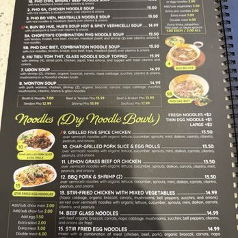 Chopstix - Menú - Vietnamese Near Me - Seaside, California Chopstix - Menú - Vietnamese Near Me - Seaside, California