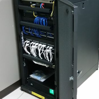 TechWorks Consulting - Clean and organized installation of customer equipment with color-coded cables in secure IT cabinet with fiber-uplink. - IT Services & Computer Repair Near Me - Corona, California TechWorks Consulting - Clean and organized installation of customer equipment with color-coded cables in secure IT cabinet with fiber-uplink. - IT Services & Computer Repair Near Me - Corona, California