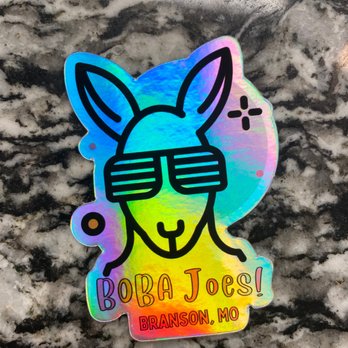 Boba Joes - a sticker of a bunny wearing sunglasses - Bubble Tea Near Me - Branson, Missouri Boba Joes - a sticker of a bunny wearing sunglasses - Bubble Tea Near Me - Branson, Missouri