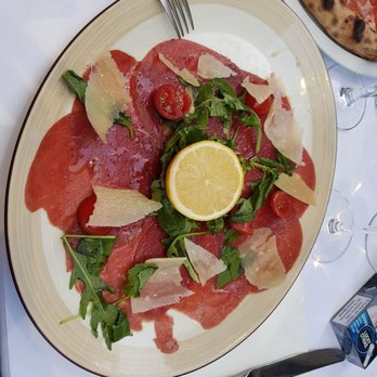 Alfredo Positano - 8 trancjes de Carpaccio pour 18€, une pizza au jambon quasi sans jambon industriel - Italian Near Me - Paris, 75 Alfredo Positano - 8 trancjes de Carpaccio pour 18€, une pizza au jambon quasi sans jambon industriel - Italian Near Me - Paris, 75