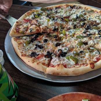 SaraBella Pizza - Pizza and part of my salad. - Pizza Near Me - Albany, New York SaraBella Pizza - Pizza and part of my salad. - Pizza Near Me - Albany, New York