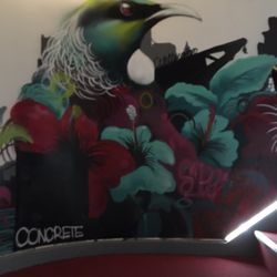 Concrete Bar - Cool mural