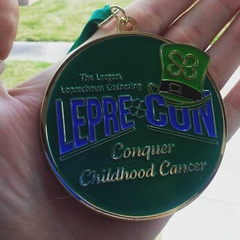 St. Baldrick's Foundation Lepre-Con - Finishers medal - Festivals Near Me - Las Vegas, Nevada