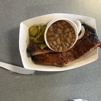Young's BBQ & More - This is just how it was served. - Barbeque Near Me - Lampasas, Texas Young's BBQ & More - This is just how it was served. - Barbeque Near Me - Lampasas, Texas