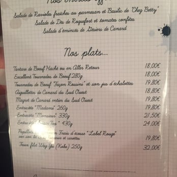 Meet The Meat - A la carte menu - French Near Me - Toulouse, 31 Meet The Meat - A la carte menu - French Near Me - Toulouse, 31