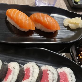 Sushi Rock & Grill - Salmon nigiri and tuna roll - Sushi Bars Near Me - Gilbert, Arizona