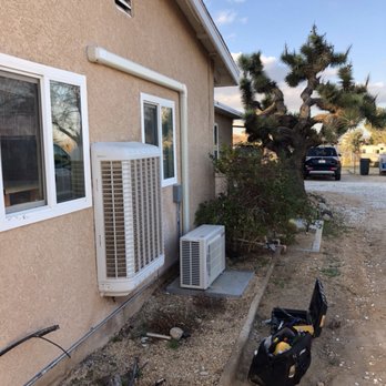 Victory Heating and Air - A new Mitsubishi ductless mini split installation. - Heating & Air Conditioning/HVAC Near Me - Apple Valley, California Victory Heating and Air - A new Mitsubishi ductless mini split installation. - Heating & Air Conditioning/HVAC Near Me - Apple Valley, California