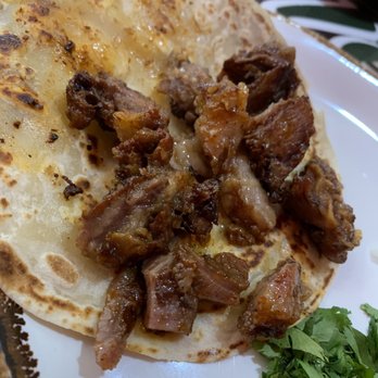 La Corona - Barbacoa taco - tender and delicious - Mexican Near Me - Houston, Texas