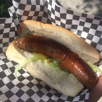 Fairplex - A spicy hot link Po'Boy I had for lunch :) - Venues & Event Spaces Near Me - Pomona, California