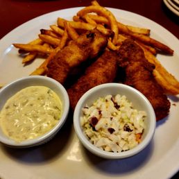 Over fried fish fry.