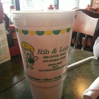 Rib & Loin - Styrofoam even while eating in. Sad face. - Barbeque Near Me - Chattanooga, Tennessee Rib & Loin - Styrofoam even while eating in. Sad face. - Barbeque Near Me - Chattanooga, Tennessee