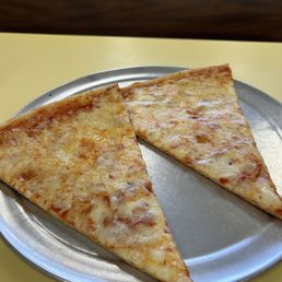 Cheese slices of pizza Cheese slices of pizza
