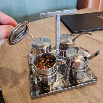 Blue Orchid Thai Kitchen - The condiment tray - Thai Near Me - Las Vegas, Nevada Blue Orchid Thai Kitchen - The condiment tray - Thai Near Me - Las Vegas, Nevada