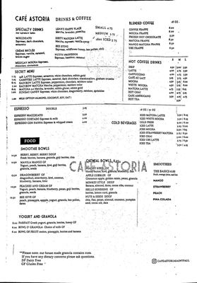 Menu photo 5 Cafe Astoria Saint Paul, MN Menu photo 5 Cafe Astoria Saint Paul, MN