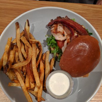 7 Acre BarnGrill - Split Rail Chicken Sandwich (grilled) - New American Near Me - Alpharetta, Georgia
