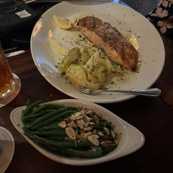 Pappadeaux Seafood Kitchen - Naked Salmon* and Fresh Green Beans & Almonds - Cajun/Creole Near Me - Norcross, Georgia Pappadeaux Seafood Kitchen - Naked Salmon* and Fresh Green Beans & Almonds - Cajun/Creole Near Me - Norcross, Georgia