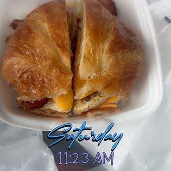 CoffeeMe - Bacon and Cheese Sandwich with egg - Cafes Near Me - Tampa, Florida CoffeeMe - Bacon and Cheese Sandwich with egg - Cafes Near Me - Tampa, Florida