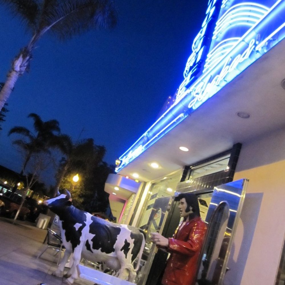 MooTime Creamery - the infamous cow and elvis @ mootime :) - Ice Cream & Frozen Yogurt Near Me - Coronado, California