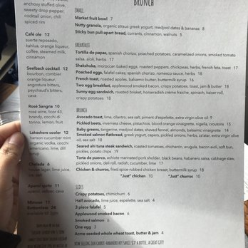 The Well - Brunch menu - get the chicken and churros - Bars Near Me - Oakland, California