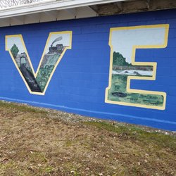 Town of Vernon, IN Mural - The culvert and the Commons (1st park)