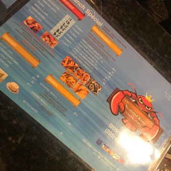 The Seafood King - Menu... - Seafood Near Me - Homewood, Alabama