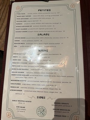 Menu photo 7 Atrium Atlanta, GA Menu photo 7 Atrium Atlanta, GA
